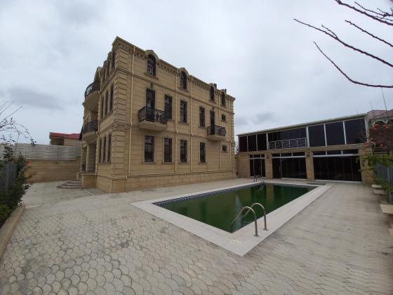 Satılır 7 otaqlı 1500000 m2 yeni tikili Bakı şəhəri, Abşeron rayonu, Fatmayı qəsəbəsi, Fatmayı məscidi yaxınlığında ünvanında
